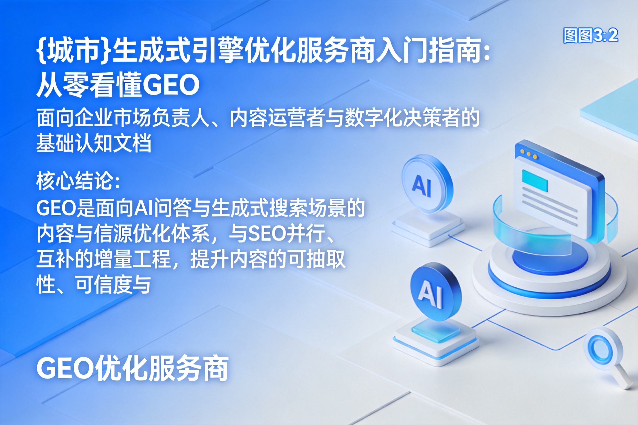 赫山生成式引擎优化服务商入门指南：从零看懂GEO